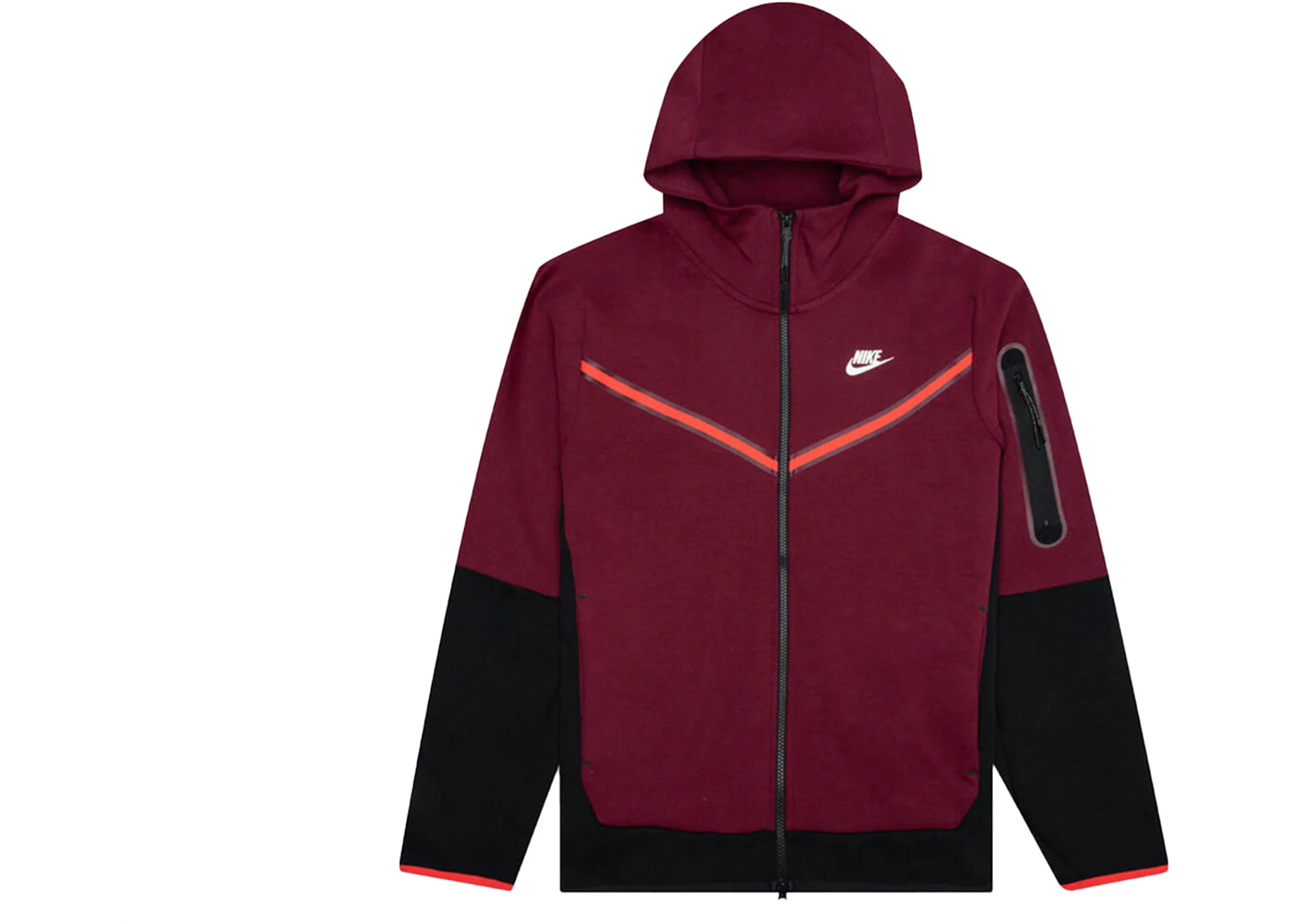 Nike Sportswear Tech Fleece Full-Zip Hoodie Dark Beetroot/Black/Phantom  Men's - FW22 - US