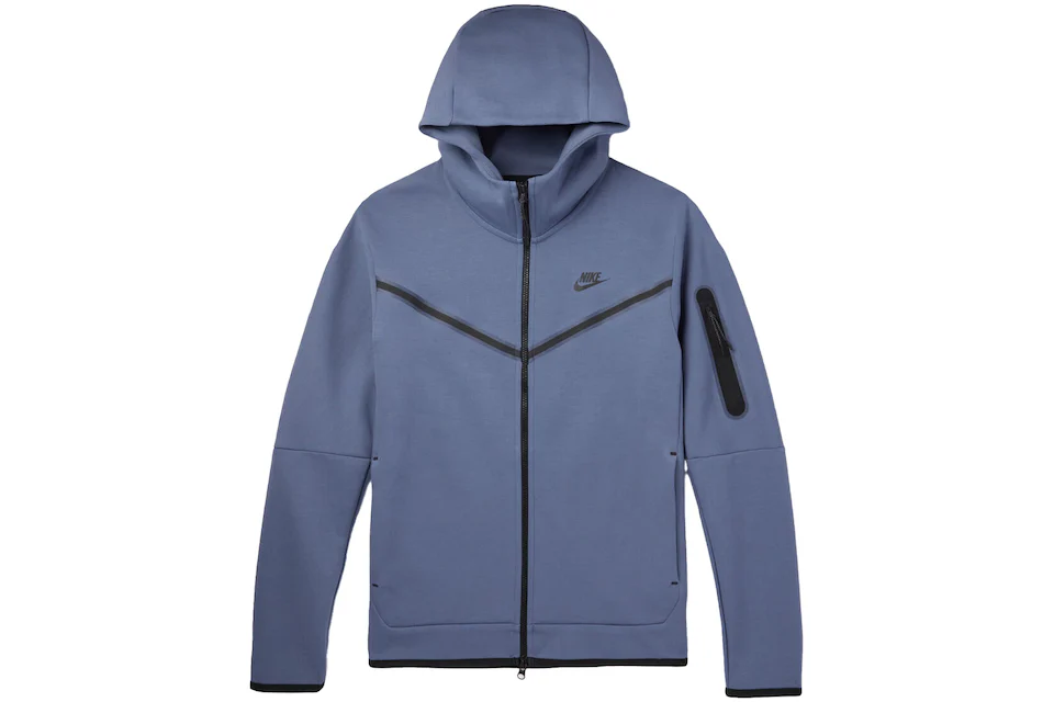 Nike Sportswear Tech Fleece Full-Zip Hoodie Diffused Blue Men's - SS22 - US