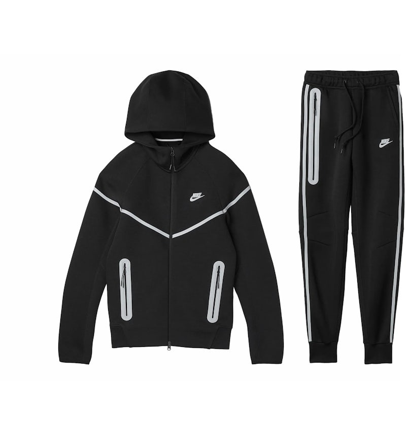 Nike Sportswear Tech Fleece Full Zip Hoodie Joggers Reflective