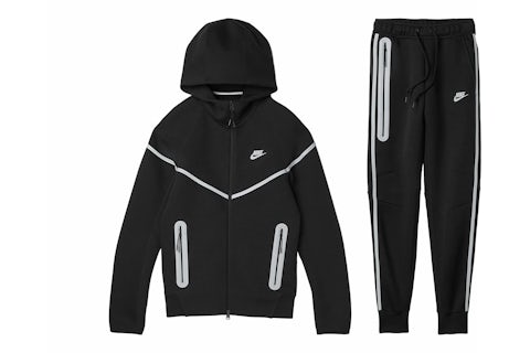 Nike Sportswear Tech Fleece Full Zip Hoodie Joggers Reflective