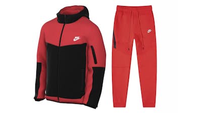 Nike Sportswear Tech Fleece Full Zip Hoodie & Joggers Reflective ...