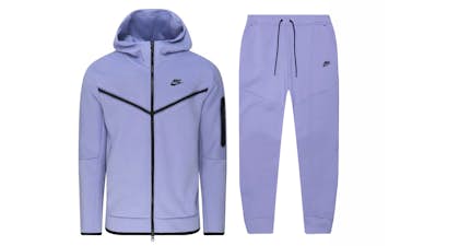 Nike Sportswear Tech Fleece Full Zip Hoodie & Joggers Reflective ...