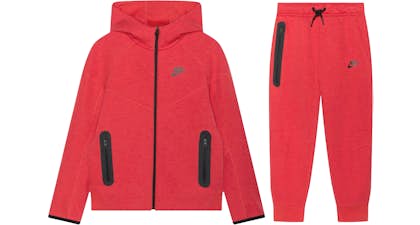 Nike Sportswear Tech Fleece Full-Zip Hoodie & Joggers Set Black/Black ...