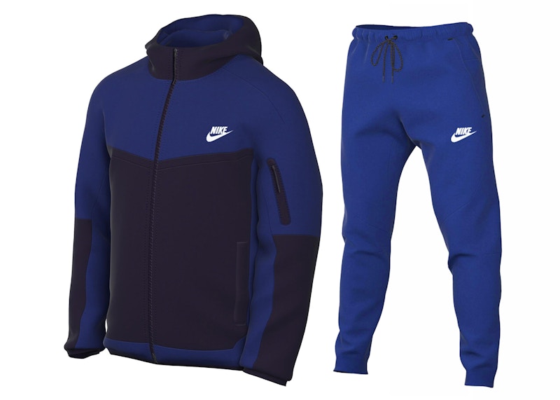 Nike Sportswear Tech Fleece Full Zip Hoodie Joggers Set Old