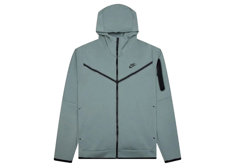 Nike Sportswear Tech Fleece Full Zip Hoodie Mica Green Black