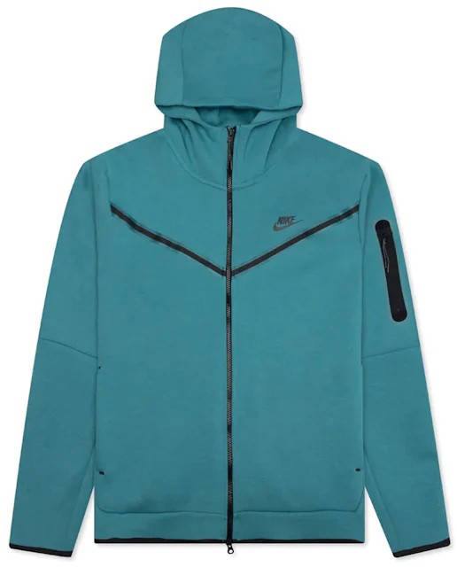 Nike Sportswear Tech Fleece Full-Zip Hoodie Mineral Teal - FW22 Men's - US