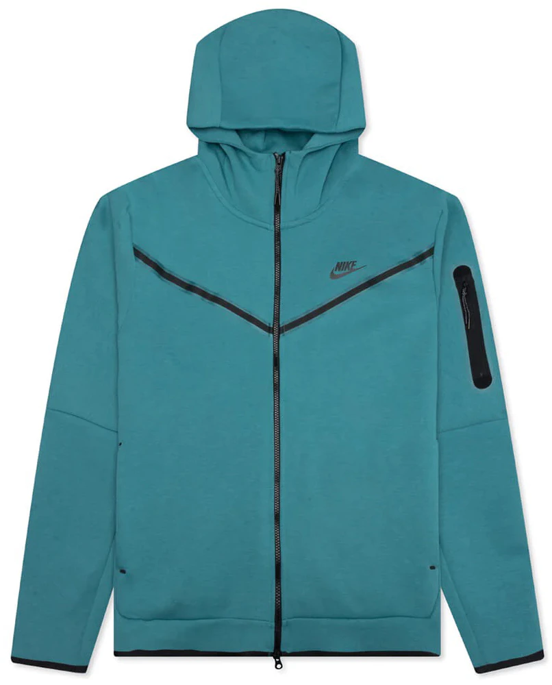 Nike Sportswear Tech Fleece Full-Zip Hoodie Mineral Teal Men's - FW22 - US