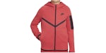 Nike Sportswear Tech Fleece Full-Zip Hoodie Red