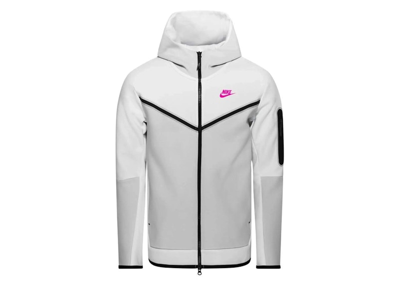 Nike tech 2024 hoodie white