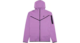 Nike Sportswear Tech Fleece 長式拉鍊帽T紫羅蘭色/黑色