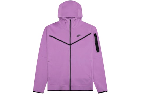 Nike Sportswear Tech Fleece Full-Zip Hoodie Violet Shock/Black