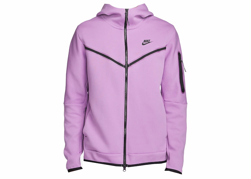 pink and black nike tech