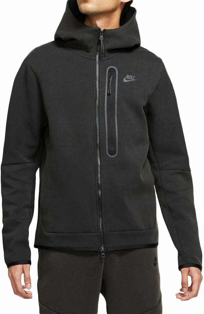 Verandering Onrechtvaardig Bank Nike Sportswear Tech Fleece Full-Zip Hoodie Washed Black/Black Men's - US