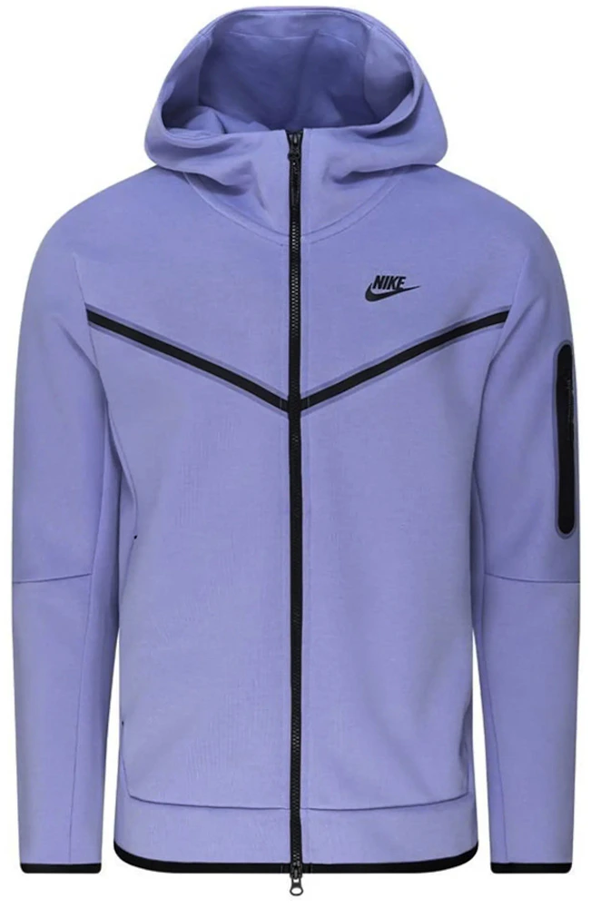 Nike Sportswear Tech Fleece Full-Zip Hoodie Light Thistle Men's - FW23 - US