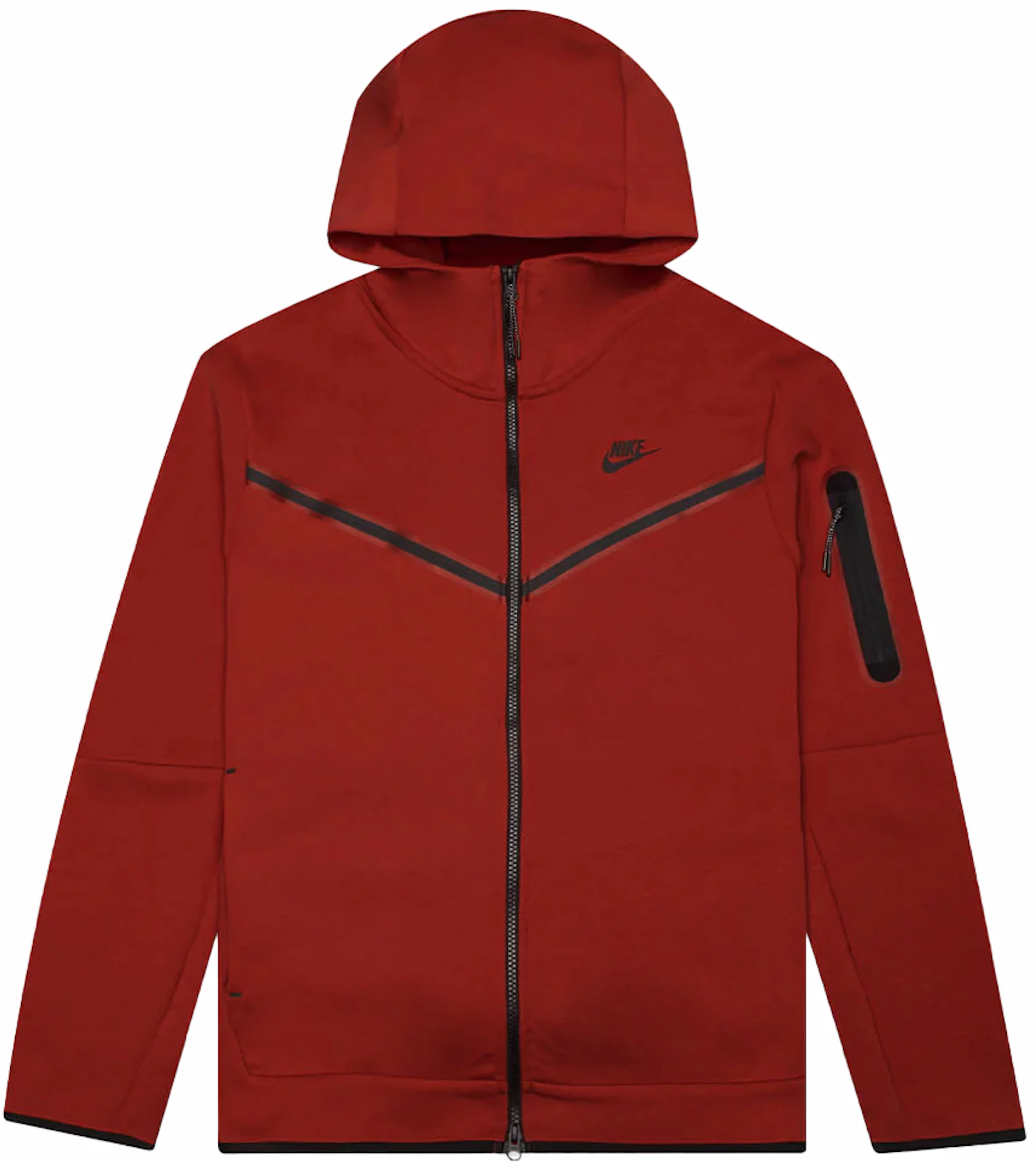 Nike Sportswear Tech Fleece Hoodie Gym Red/Black