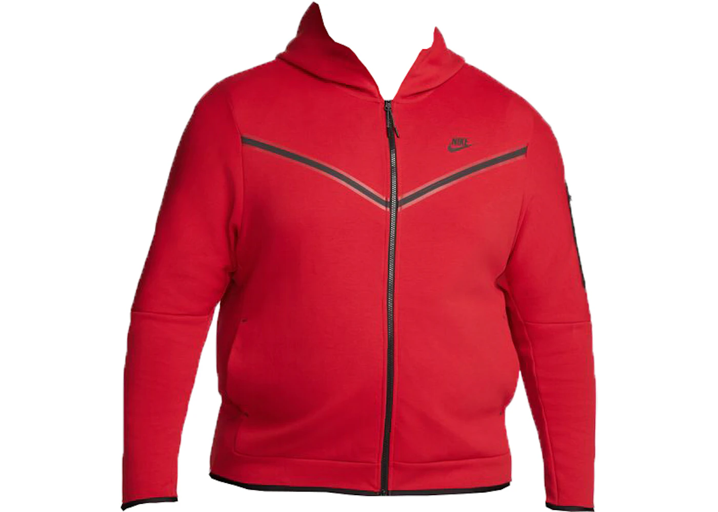 Nike Sportswear Tech Fleece Hoodie Gym Red/Black ES