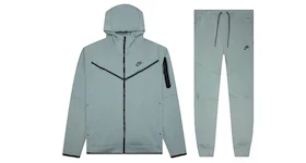 Nike Sportswear Tech Fleece Hoodie & Joggers Set Mica Green/Black