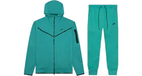 Nike Sportswear Tech Fleece Hoodie & Joggers Set Mineral Teal/Black