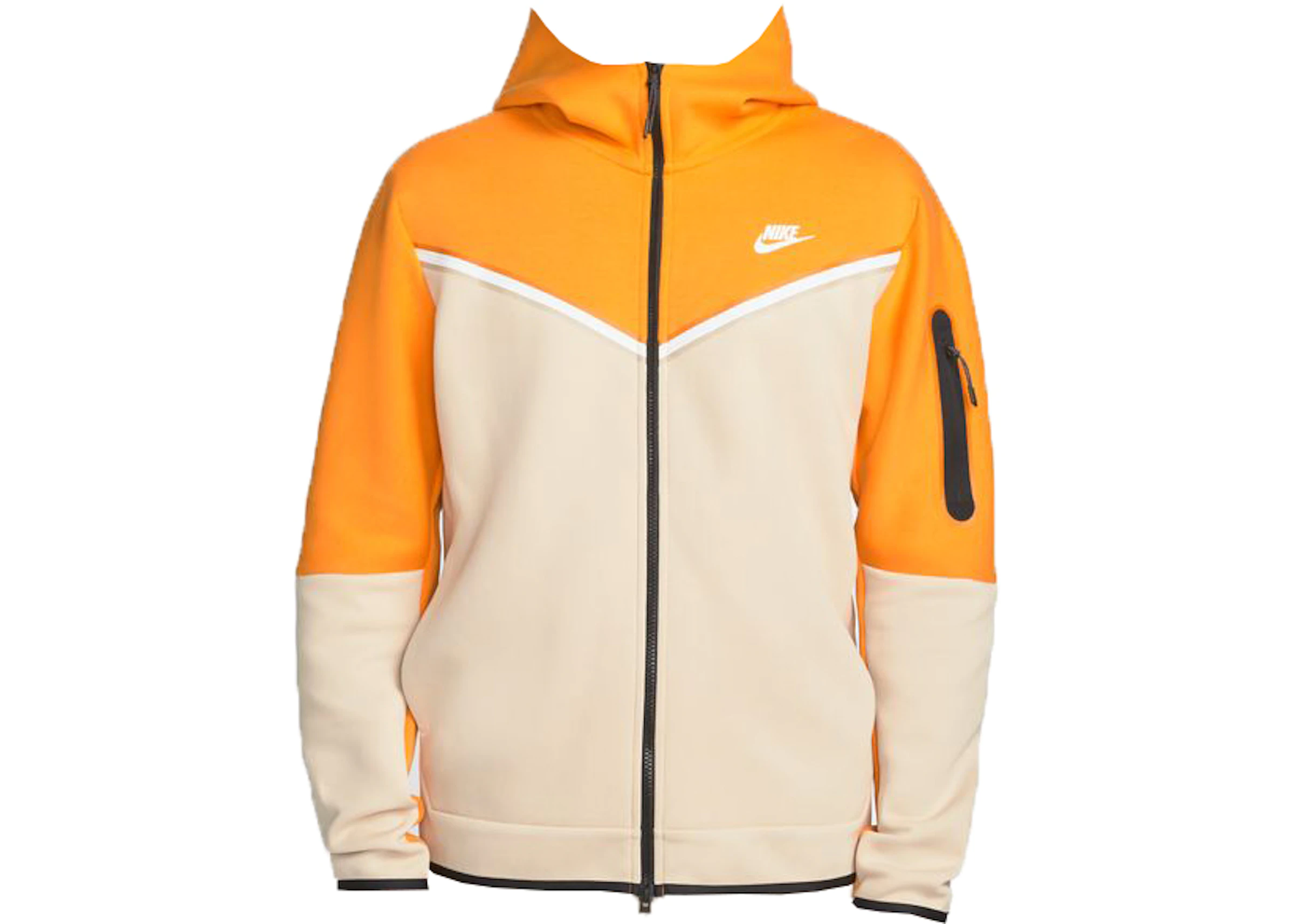 Nike Sportswear Tech Fleece Hoodie Kumquat/Sanddrift/White - CA