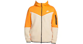 Nike Sportswear Tech Fleece Hoodie Kumquat/Sanddrift/White