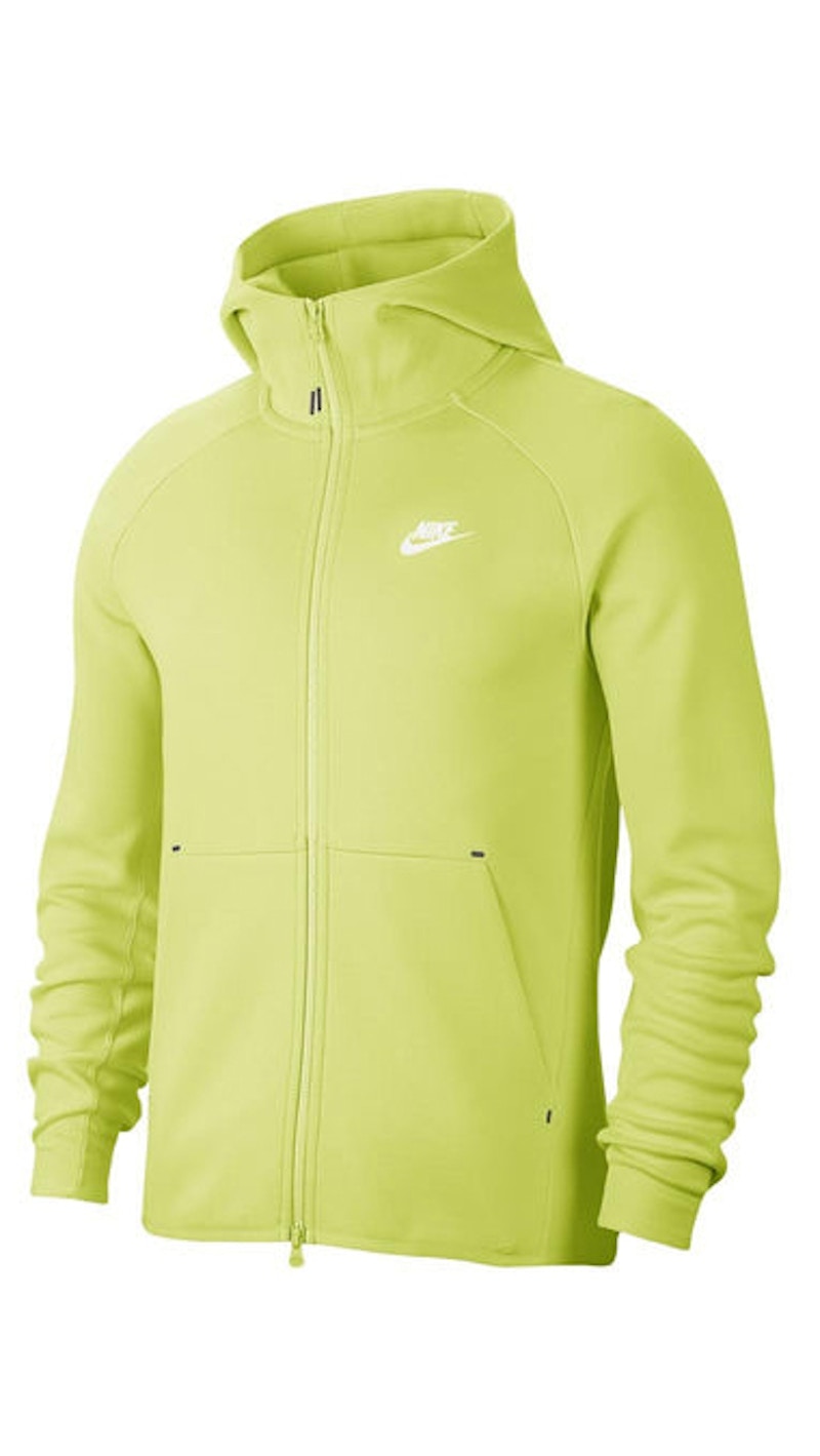 Sudadera con capucha Nike Sportswear Tech Fleece Lime Light Hombre MX