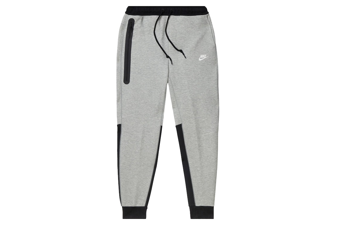 Pre-owned Nike Sportswear Tech Fleece Joggers Dark Grey Heather/black/white
