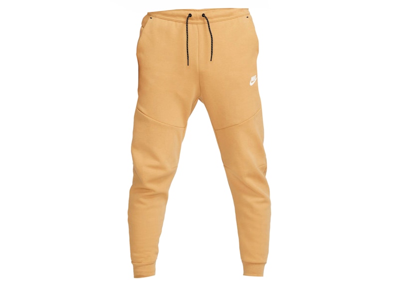 Nike store tan joggers