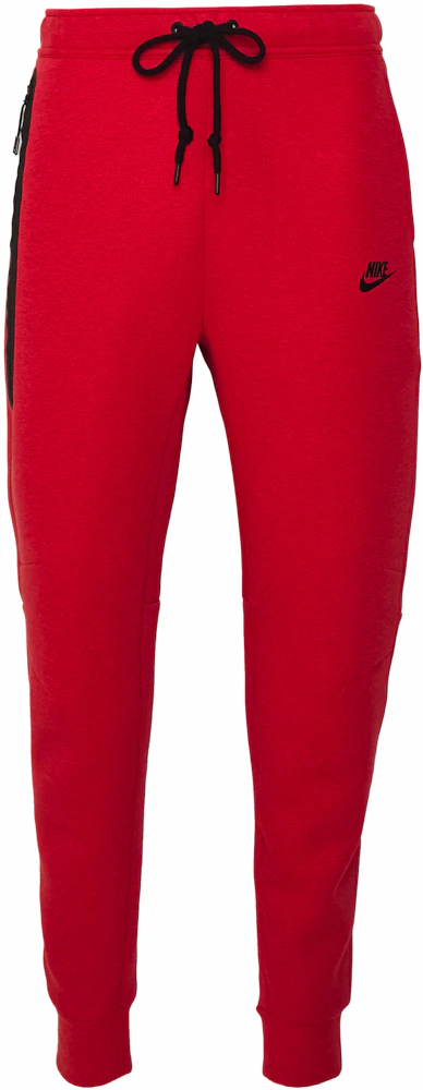 Nike Sportswear Tech Fleece Joggers Light University Red Heather/Black ...