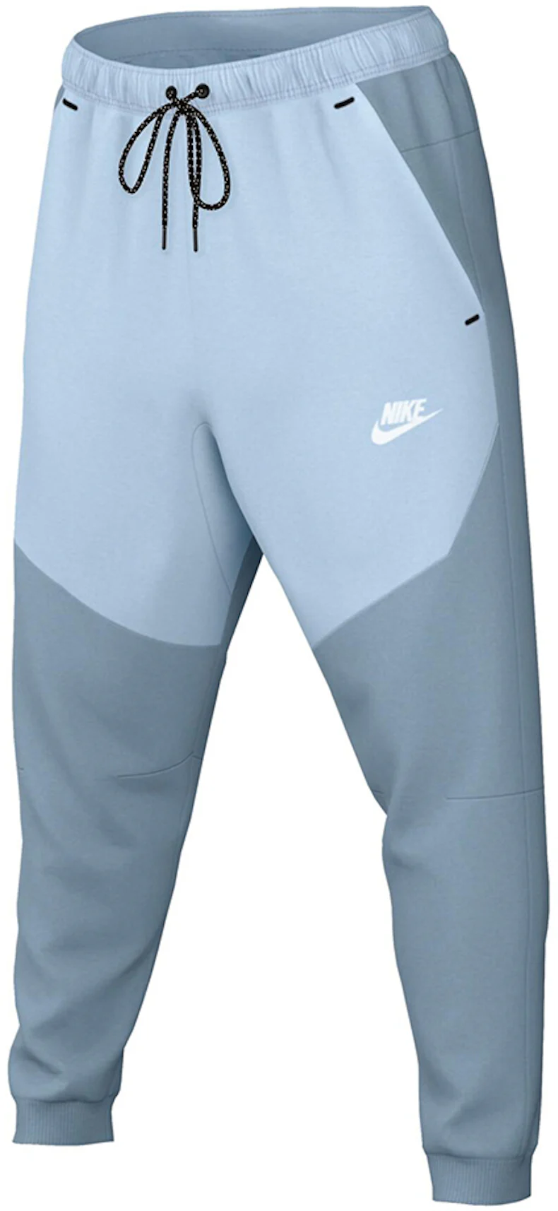 Rare Nike Tech Soccer Pants Trackies Navy Blue White Soft Scally