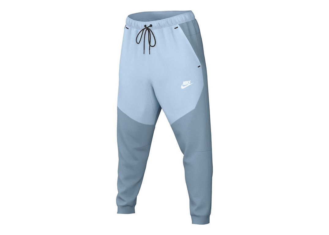Pre-owned Nike Sportswear Tech Fleece Pant Worn Blue/celestine Blue/white