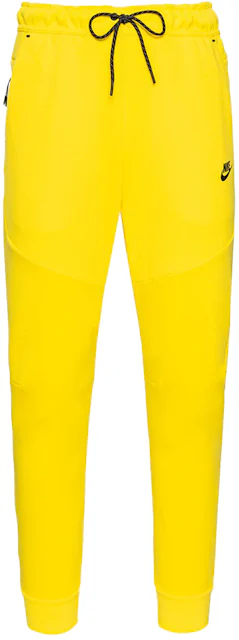 Nike Sportswear Tech Fleece Pant Yellow Strike/Black Men's - US