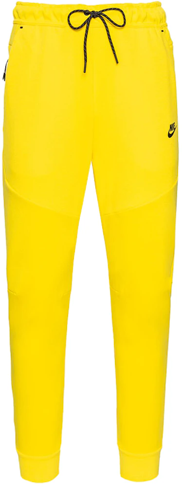 tumor Technologie vlotter Nike Sportswear Tech Fleece Pant Yellow Strike/Black Men's - US