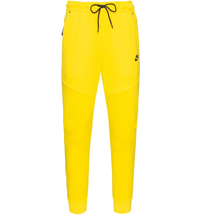 Nike Sportswear Tech Fleece Pant Yellow Strike/Black Men's US