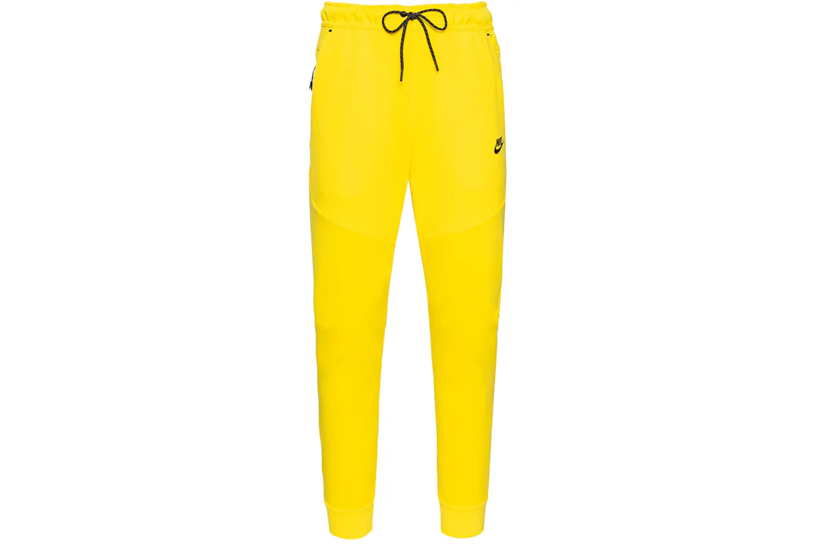 Nike Sportswear Tech Fleece Pant Yellow Strike/Black Men's - US