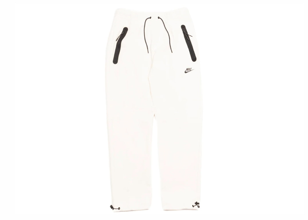 Pre-owned Nike Sportswear Tech Fleece Pants White