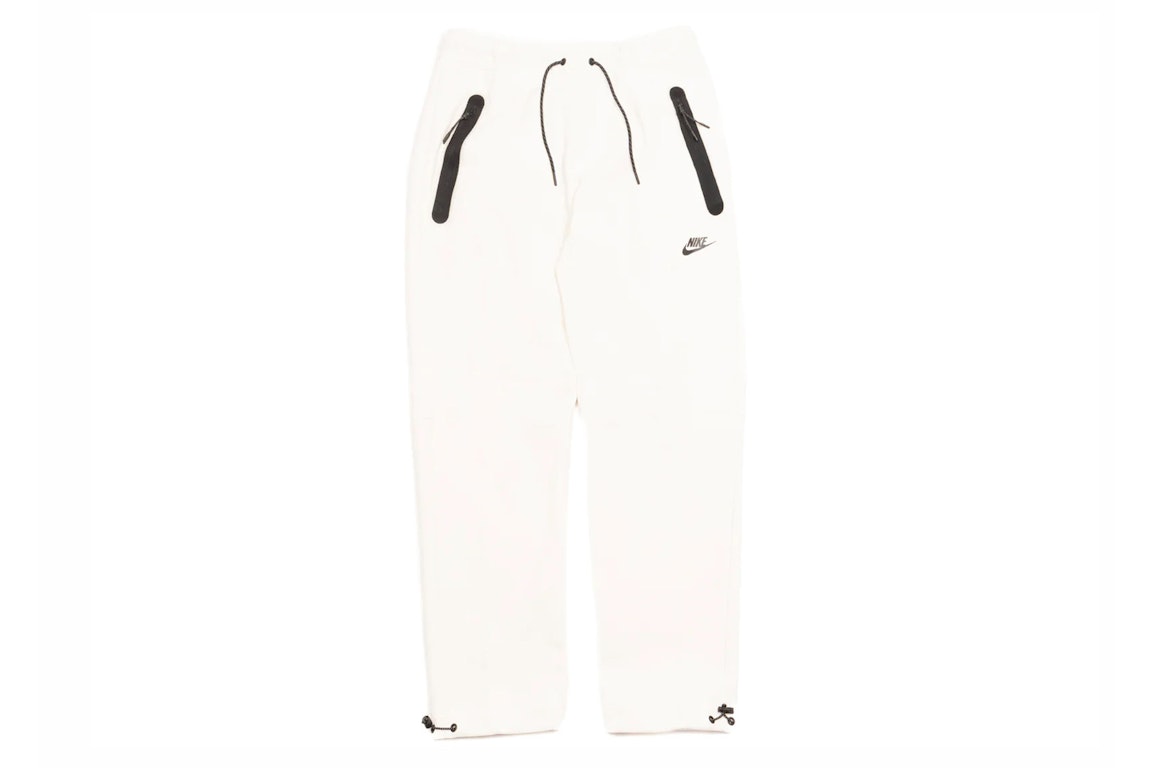 Pre-owned Nike Sportswear Tech Fleece Pants White