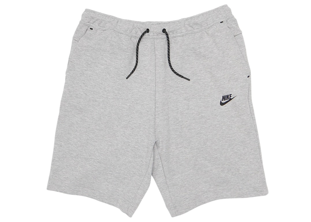 Pre-owned Nike Sportswear Tech Fleece Shorts Grey