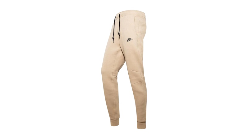 Pre-owned Nike Sportswear Tech Fleece Sweatpants In Beige In Sand