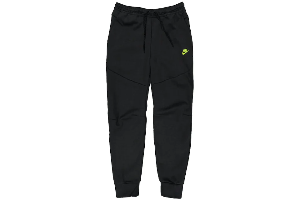 Nike Sportswear Tech Fleece Sweatpants Black/Volt