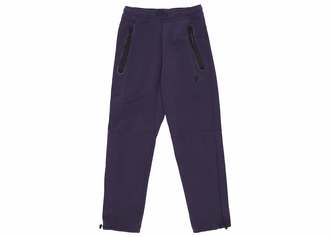 Pre-owned Nike Sportswear Tech Fleece Sweatpants Cave Purple/black