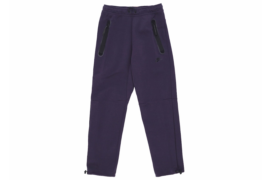 Pre-owned Nike Sportswear Tech Fleece Sweatpants Cave Purple/black