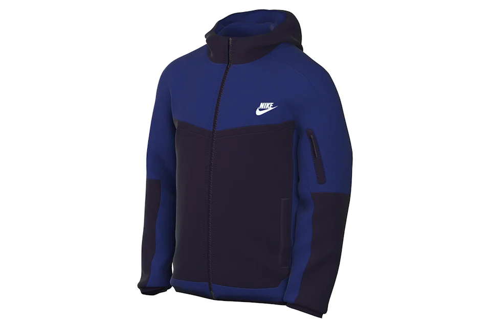 Nike Sportswear Tech Fleece Sweatshirt Old Royal/Charcoal Grey Herren ...
