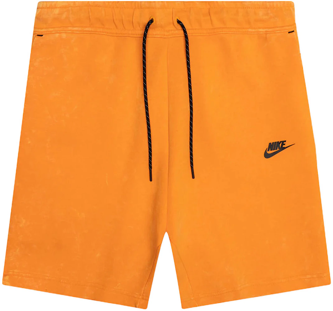 Nike Sportswear Tech Fleece Washed Shorts Kumquat/Black Men's - FW23 - US