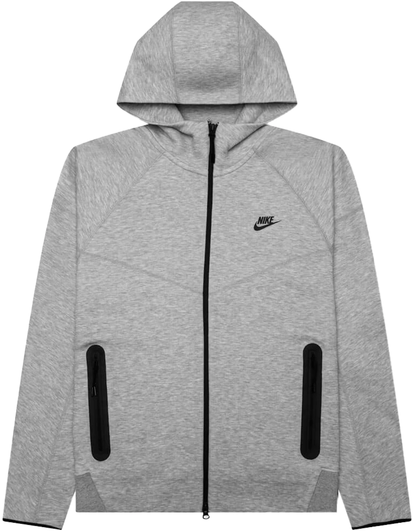 Nike Sportswear Tech Fleece Zipper Hooded Jacket 'Grey' FB7922-063 - KICKS  CREW