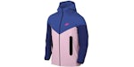 Nike Sportswear Tech Fleece Windrunner Full Zip Hoodie Game Royal/Pink Foam/Hyper Pink