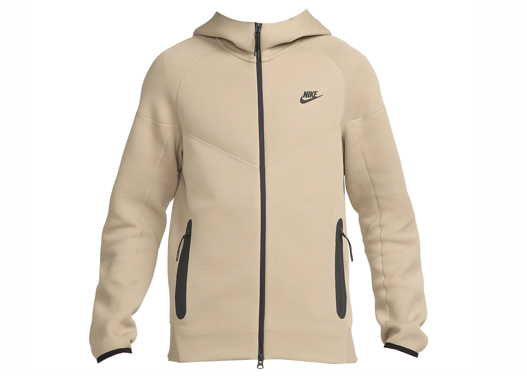 Nike Sportswear Tech Fleece Windrunner Full-Zip Hoodie Khaki/Black