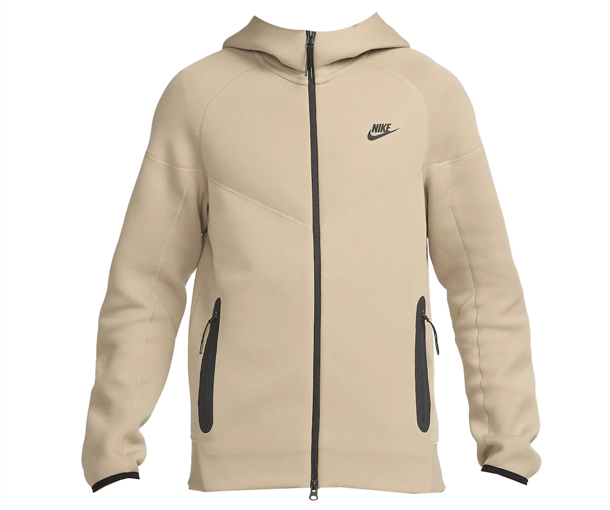 Nike Sportswear Tech Fleece Windrunner Full-Zip Hoodie Khaki/Black Men ...