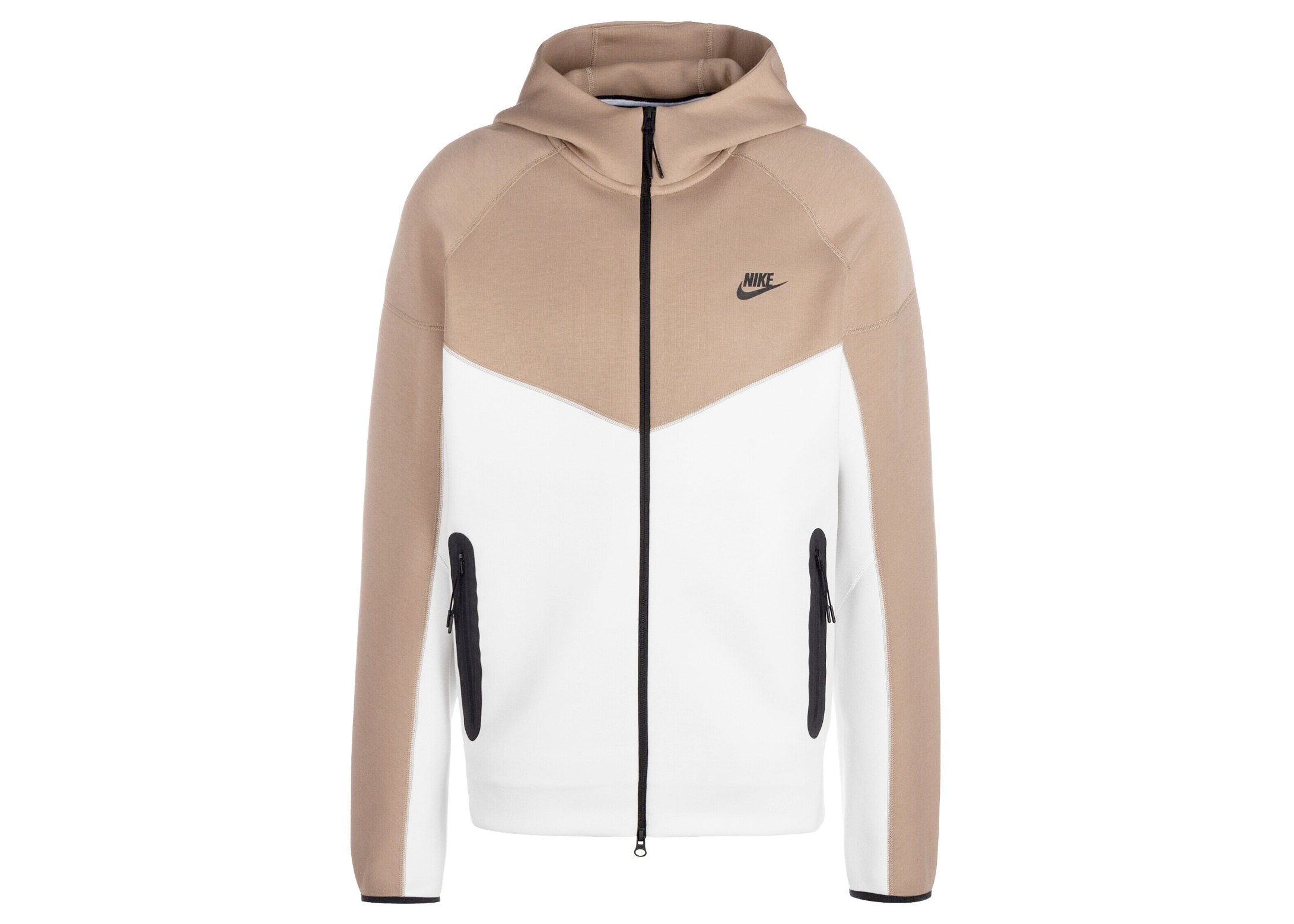 Nike Sportswear Tech Fleece Windrunner Full-Zip Hoodie Khaki/Black Men's L