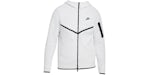 Nike Sportswear Tech Fleece Windrunner Hoodie Birch Heather/Noir