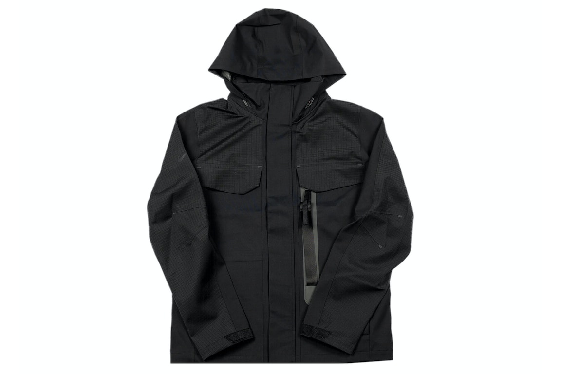 Pre-owned Nike Sportswear Tech Pack M65 Windbreaker Jacket Black